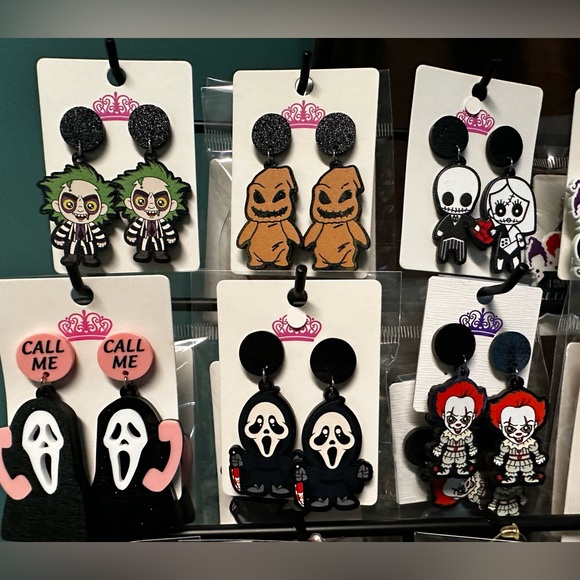 Halloween Movie characters earrings - Picture 2 of 4
